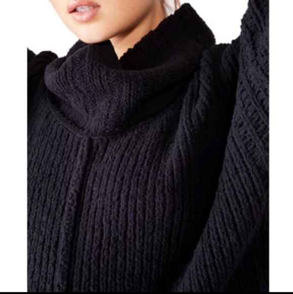 FREE PEOPLE Black Be Yours Sweater - Picture 5 of 5